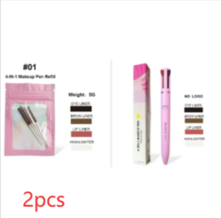 4-in-1 Makeup Pencil – Highlight, Lip Liner, Eyeliner & Brow Pencil