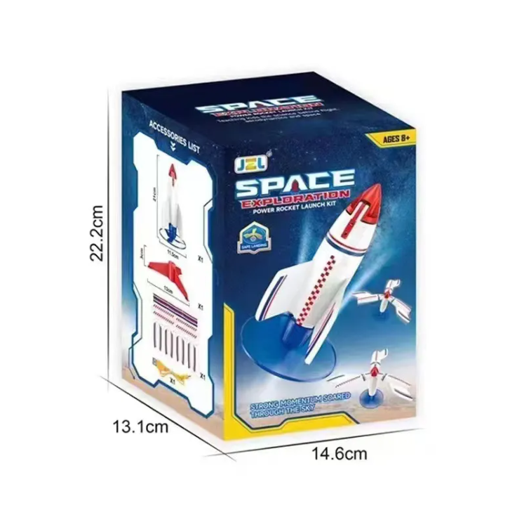 Kids’ Space Rocket Launch Toy – Interactive Rocket Launcher with Lights & Sound