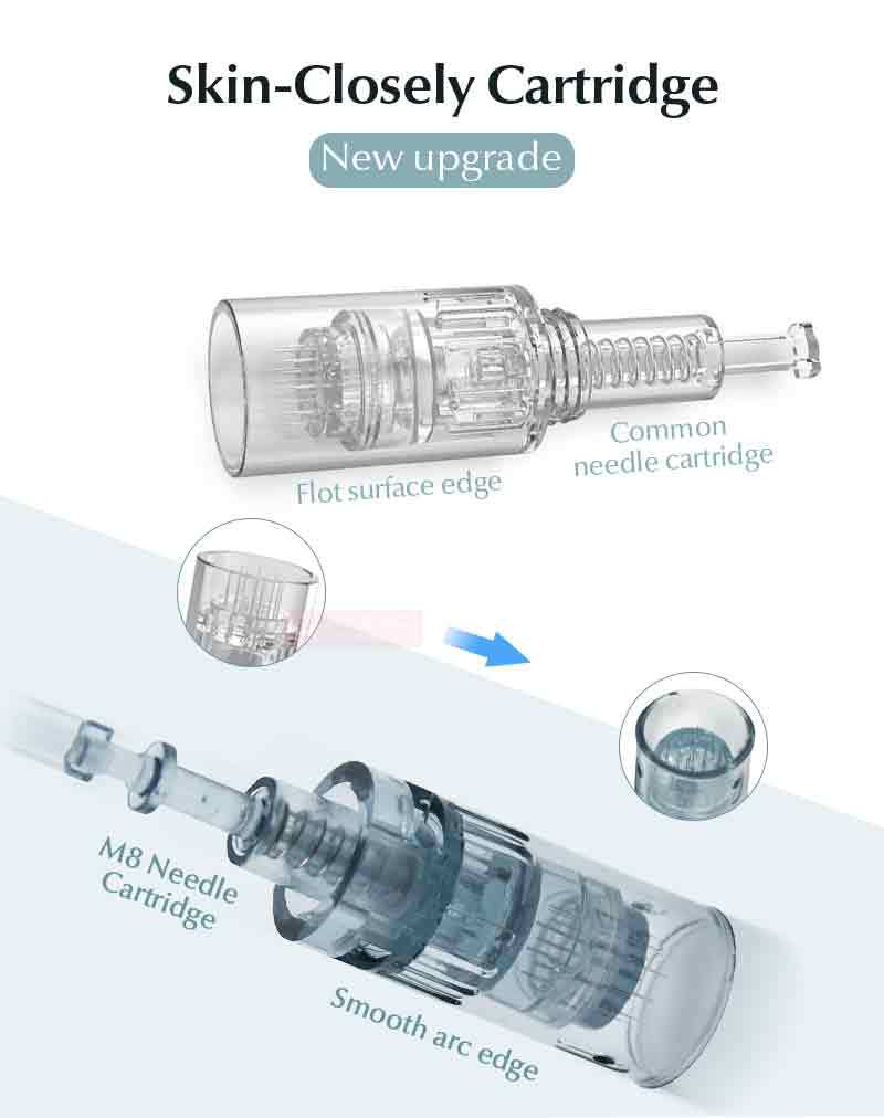 Electric Microneedling Beauty Device – Exosome Skin Rejuvenation Instrument (M8)