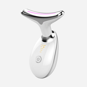 7-Color LED Microcurrent Facial Massager – Skin Firming, Jawline & Anti-Aging Face Device