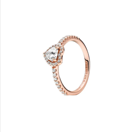 925 Sterling Silver Heart Ring – Korean Style Geometric Heart Ring for Women | 8 Styles & Multiple Sizes