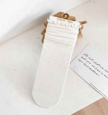Women’s Breathable Lace Mesh Socks – Elegant Sheer Ankle Socks for Everyday & Dressy Wear | 15 Styles | White, Black & Beige