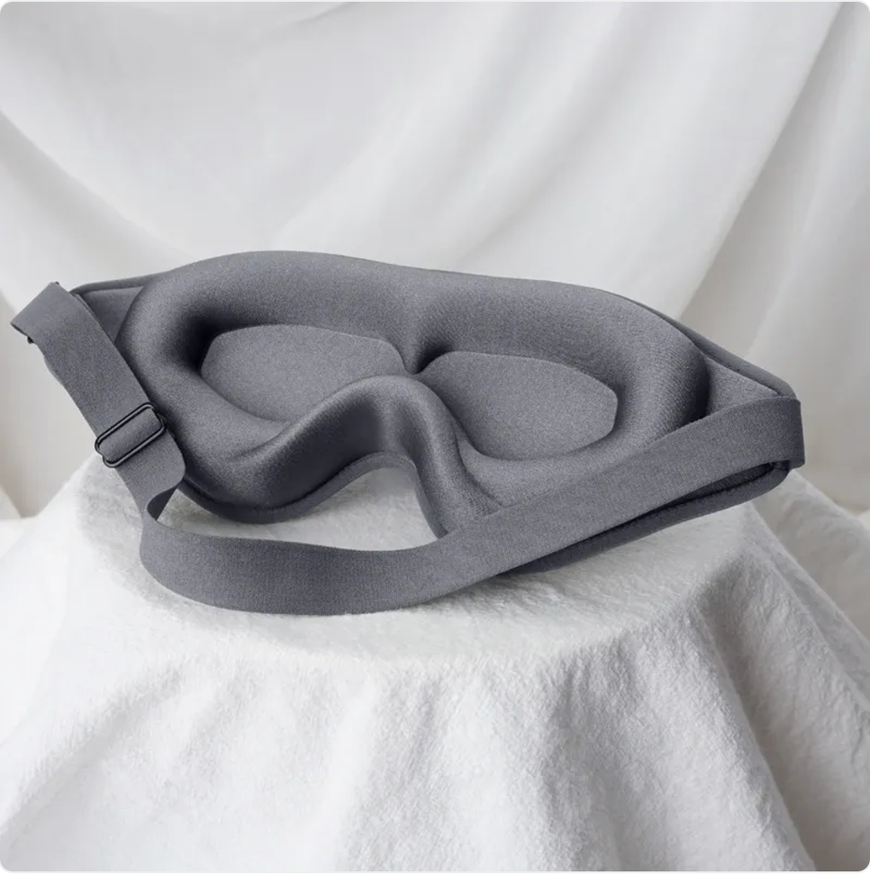 True 3D Sleep Eye Mask – Zero Eye Pressure, Total Darkness | 3 Colors, Single & Multi-Packs