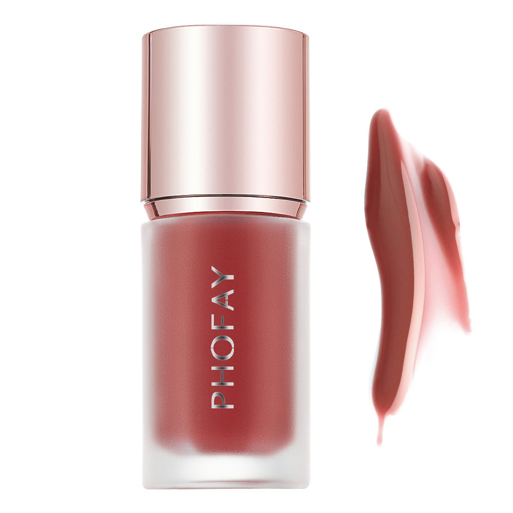 PHOFAY Mousse Liquid Blush – Matte, Long-Lasting & Non-Greasy Cheek Blush | 4.8ml | 6 Shades