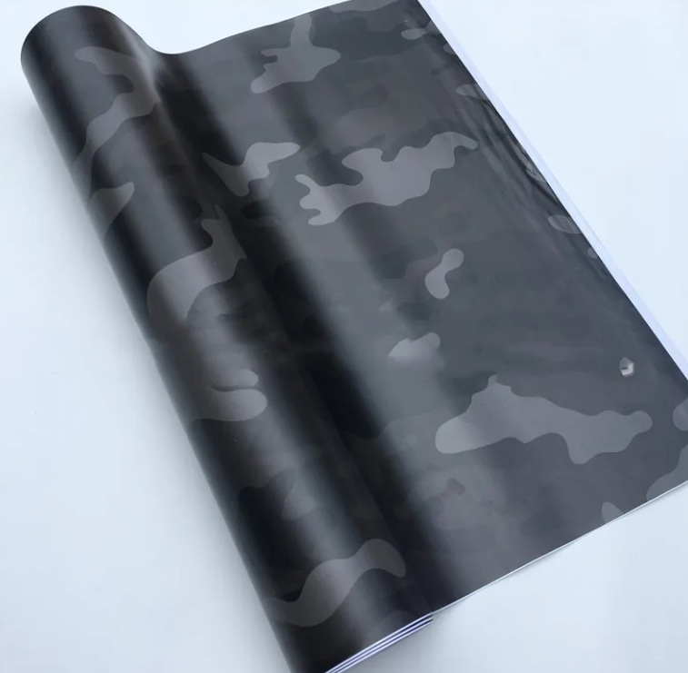 Camouflage Car Wrap Vinyl Film – Color Change Sticker in 5 Colors & 2 Sizes