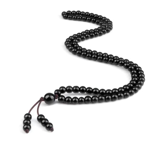 Natural Stone 108 Beaded Necklace – Malachite, Tiger’s Eye, Turquoise & More | Unisex | 150cm