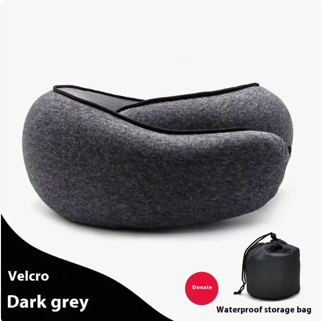 Memory Foam U-Shaped Neck Pillow – Cervical Support for Napping, Travel & Rest | Multiple Colors