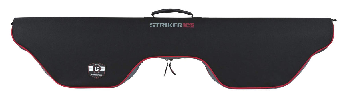 Striker Ice Fishing Rod Case – Rugged & Lightweight Rod Organizer | Holds Up to 4 Ice Rods | 32–38" Capacity