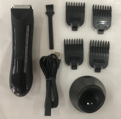 Electric Body Hair Trimmer – Waterproof LCD Shaver for Legs, Body & More