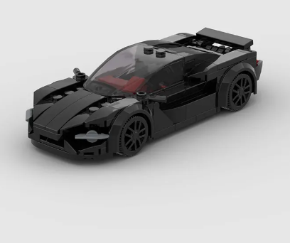 McLaren 765LT Small Particle Building Block Set – Mini Collectible Car Model | Creative STEM Toy for Kids & Collectors