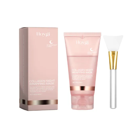 Collagen Peel-Off Facial Mask with Brush – Deep Cleanse, Hydrate & Rejuvenate (75g)