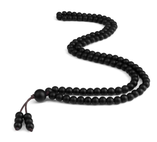 Natural Stone 108 Beaded Necklace – Malachite, Tiger’s Eye, Turquoise & More | Unisex | 150cm