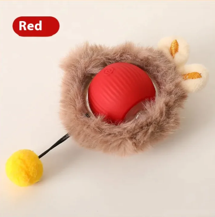 Self-Playing Rolling Cat Ball – Interactive Electronic Cat Toy