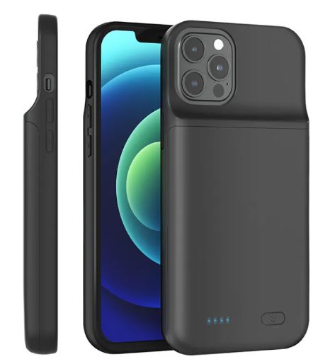 iPhone Battery Charger Case – 6800mAh Protective Charging Case