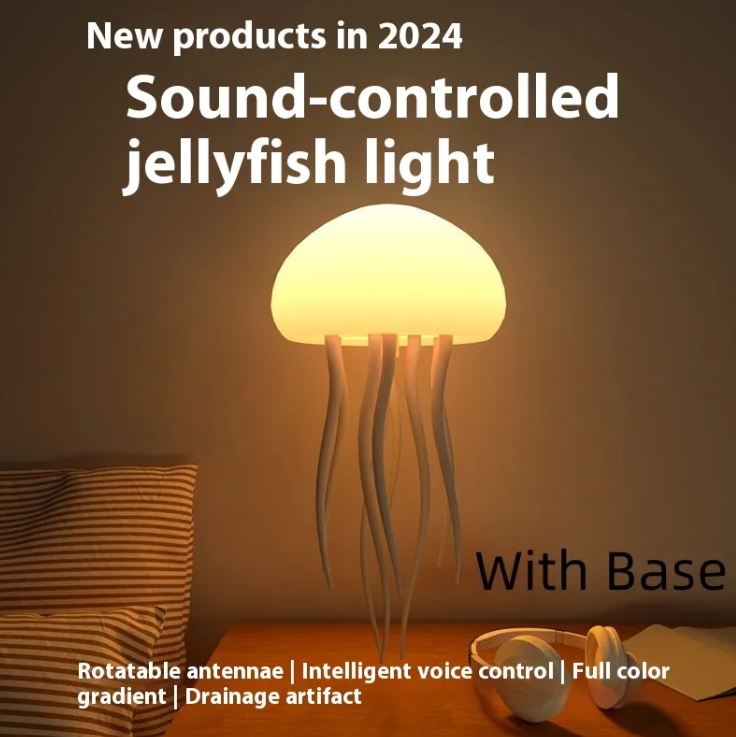 Jellyfish Mood Lamp – LED Ambient Light with Floating Jellyfish