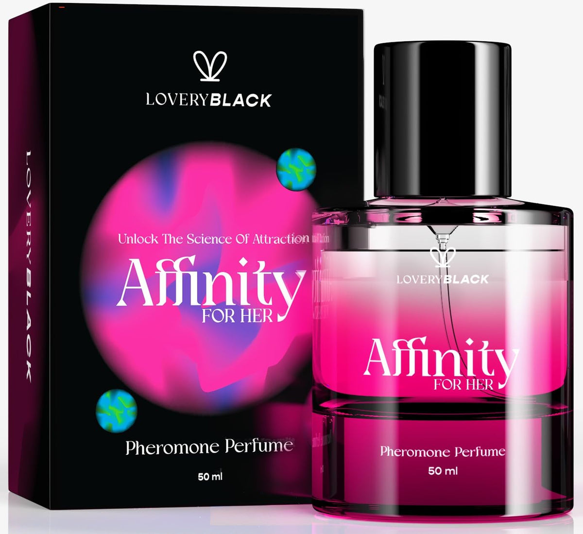 Affinity for Her – Pheromone-Infused Women’s Perfume for Attraction, Confidence & Long-Lasting Scent