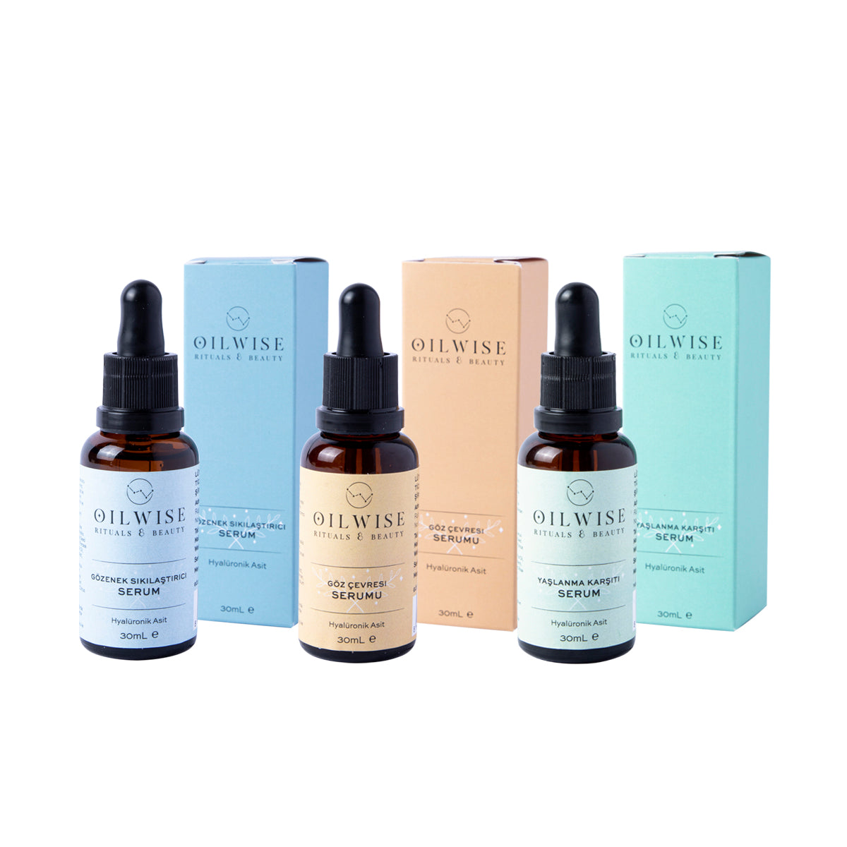 Oilwise Anti-Aging Face Serum – Hyaluronic Acid & Rosehip Oil, 30ml