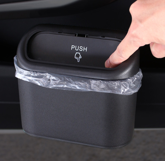 Collapsible Car Trash Can – Foldable Waterproof Auto Bin