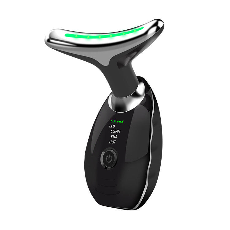 7-Color LED Microcurrent Facial Massager – Skin Firming, Jawline & Anti-Aging Face Device