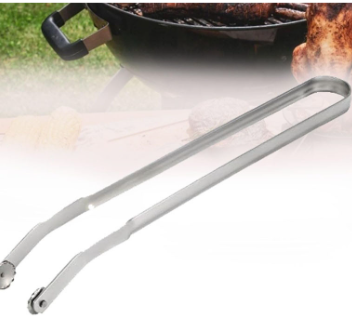 BBQ Grilling Tongs – Lightweight Sausage & Meat Turning Tongs for Outdoor Barbecue