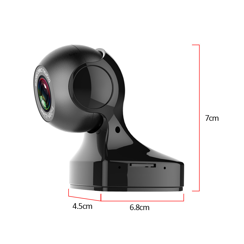 170° WiFi Dash Cam – HD 1080P Car DVR with G-Sensor, Night Vision & Loop Recording
