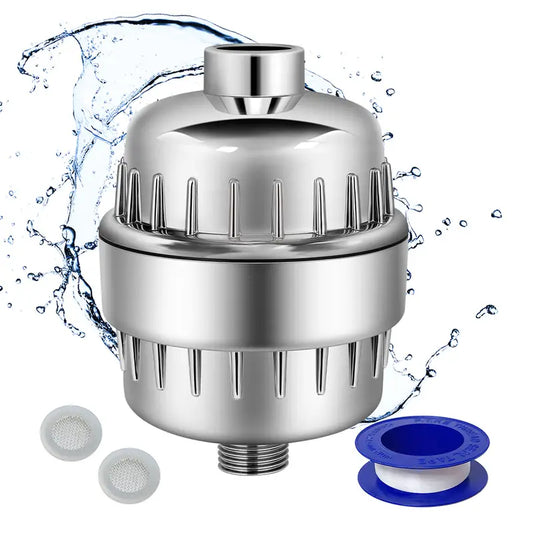 Multi-Stage Shower Filter for Hard Water – Removes Chlorine, Heavy Metals & More