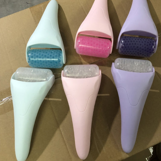 Ice Roller Facial Massager – Cooling Face Roller for Puffiness & Skin Firming