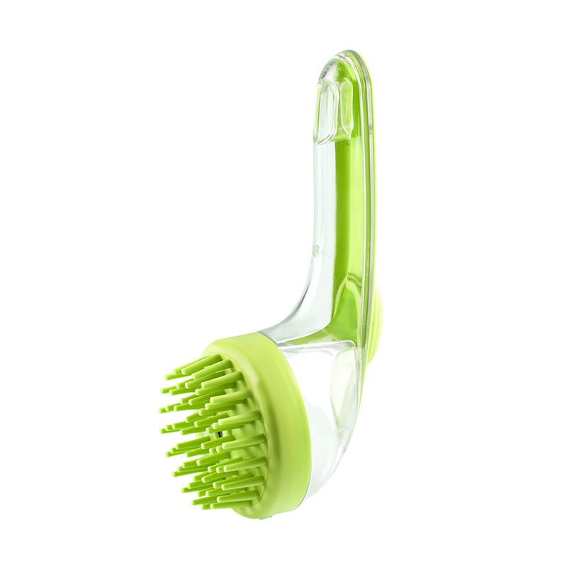 Scalp Massage Shampoo & Bath Brush – Long Handle Hair Washing Comb