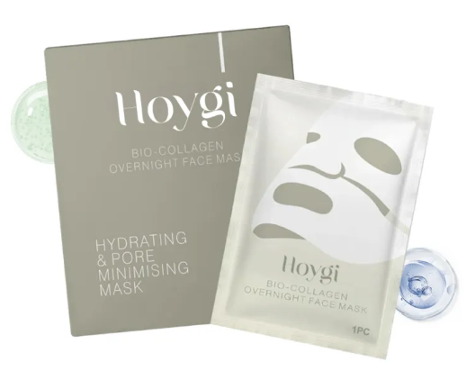 Collagen Hydrating Wrinkle Sheet Mask – 4-Pack with Hyaluronic Acid & Nicotinamide