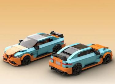 Building Blocks Car Toy – Kids’ DIY Construction Vehicle Set for Creative Play & Engineering Skills (5 Colors)