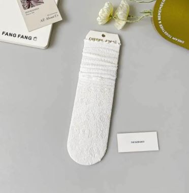 Women’s Breathable Lace Mesh Socks – Elegant Sheer Ankle Socks for Everyday & Dressy Wear | 15 Styles | White, Black & Beige