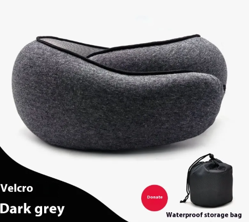 Memory Foam U-Shaped Neck Pillow – Cervical Support for Napping, Travel & Rest | Multiple Colors