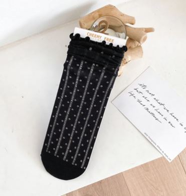 Women’s Breathable Lace Mesh Socks – Elegant Sheer Ankle Socks for Everyday & Dressy Wear | 15 Styles | White, Black & Beige