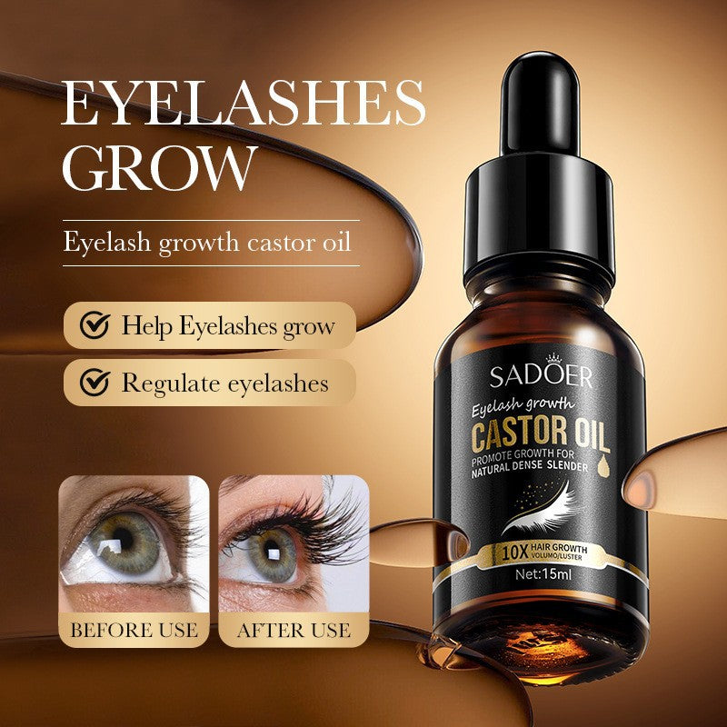 Eyelash Castor Oil – Lash Growth & Thickening Serum, 15ml