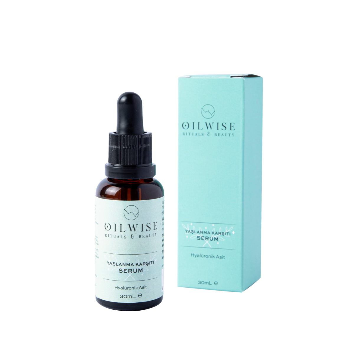 Oilwise Anti-Aging Face Serum – Hyaluronic Acid & Rosehip Oil, 30ml