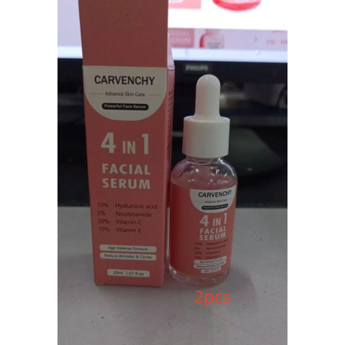 Squalane Anti-Aging Facial Serum – Hydrating, Brightening & Wrinkle-Reducing Essence (30ml)