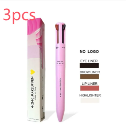 4-in-1 Makeup Pencil – Highlight, Lip Liner, Eyeliner & Brow Pencil