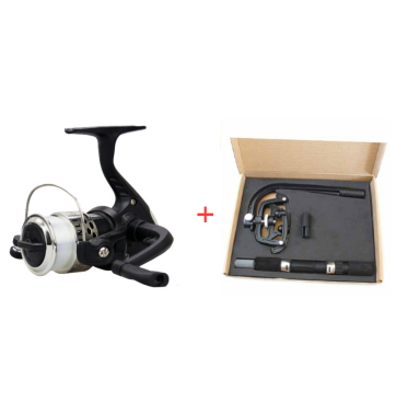 Mini Portable Spinning Fishing Reel – 5.2:1 Gear Ratio, 3 Bearings, Left & Right Hand | Gold, Red, Blue & Black | With Optional Winder