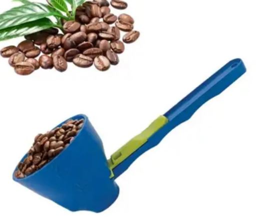 2-in-1 Measuring Spoon & Funnel – No-Spill Portioning Tool for Protein Powder, Spices, Coffee & More