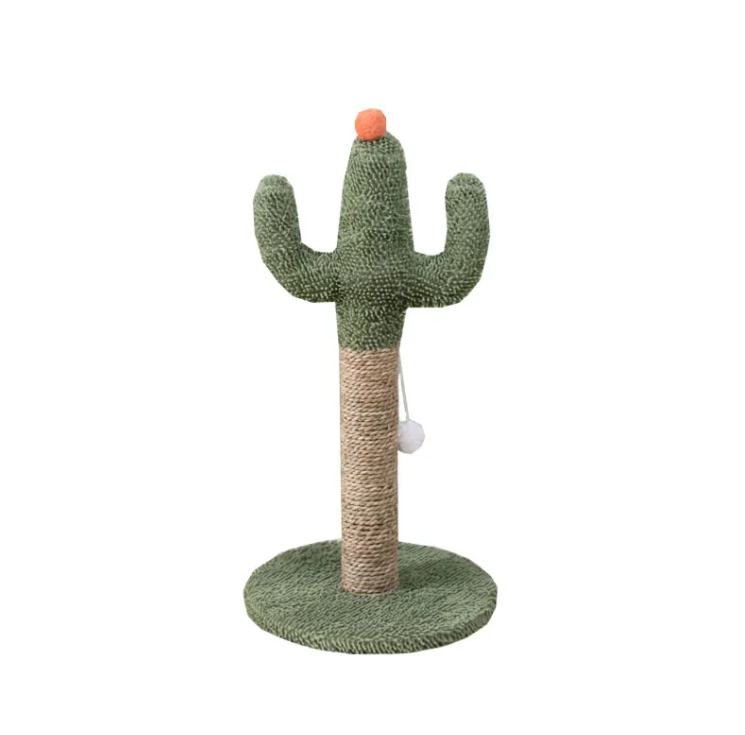 Sisal Cactus Cat Scratching Post – Oversized Cat Climbing Tower