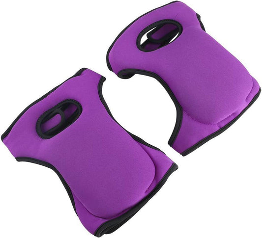 Gardening Knee Pads – Anti-Slip Neoprene Knee Protectors for Outdoor Use | Black, Purple & Army Green | One Pair