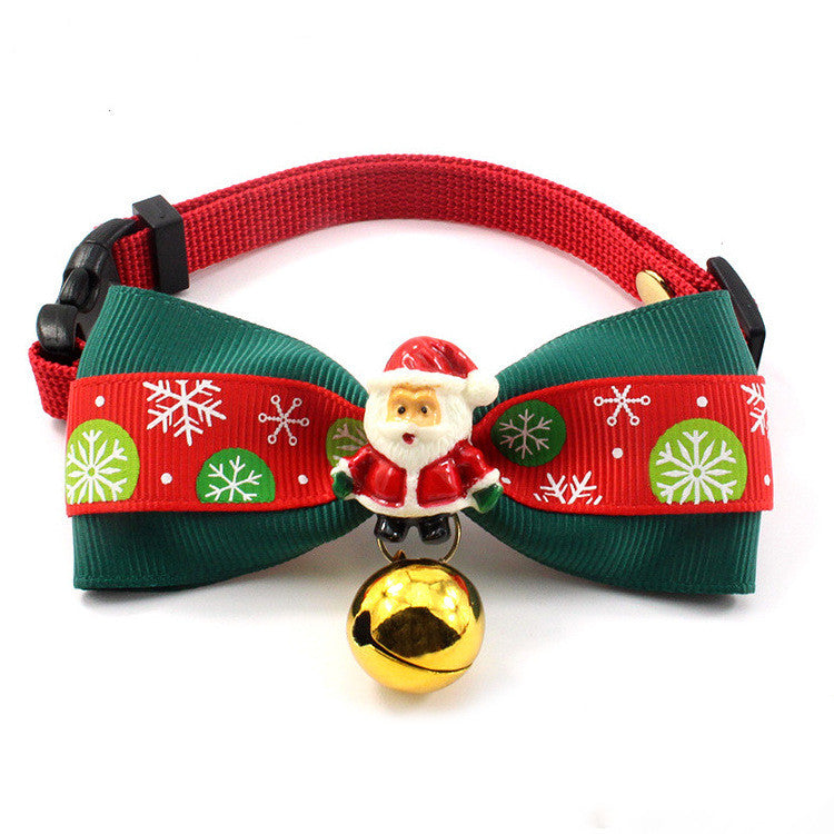 Halloween Cat Collar with Ribbon Bow – Festive Nylon Neck Strap for Cats | XS, S & M | Green, Pumpkin, Red & More