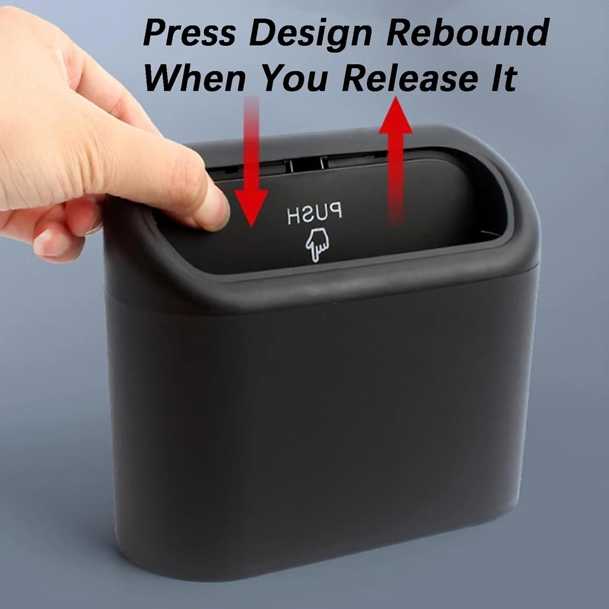 Collapsible Car Trash Can – Foldable Waterproof Auto Bin