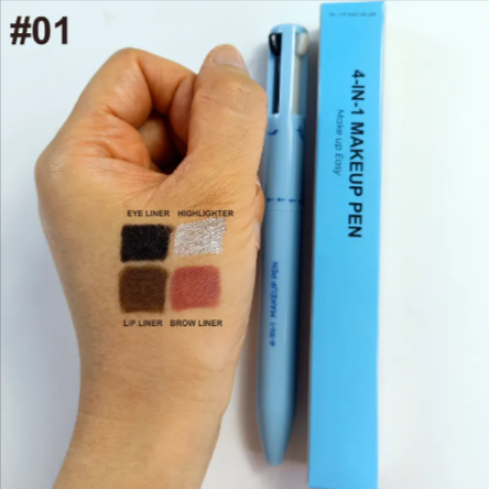4-in-1 Makeup Pencil – Highlight, Lip Liner, Eyeliner & Brow Pencil
