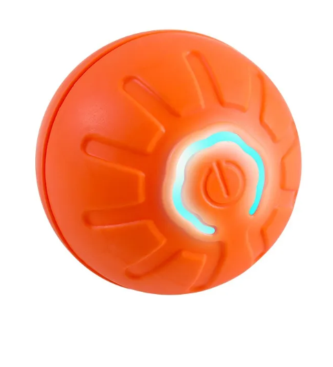 Interactive Smart Pet Toy Ball – USB Rechargeable Auto-Moving Bouncing & Rolling Ball for Dogs & Cats | 4 Colors | 42mm