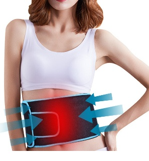 Infrared Therapy Waist Belt – Heat & Vibration Therapy for Back, Waist & Belly Pain Relief