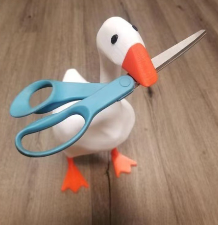 Duck Magnet Key Holder – Cute Decorative Strong Magnetic Organizer for Keys, Notes & Lightweight Essentials (With or Without Base)