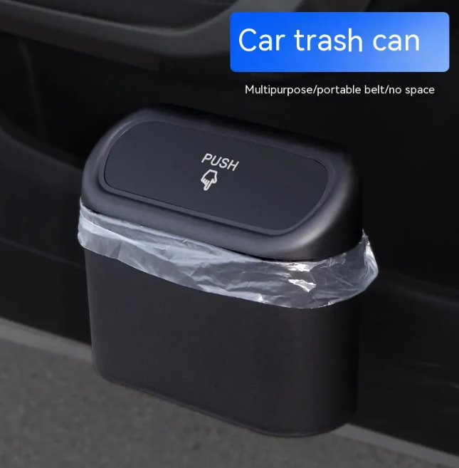 Collapsible Car Trash Can – Foldable Waterproof Auto Bin