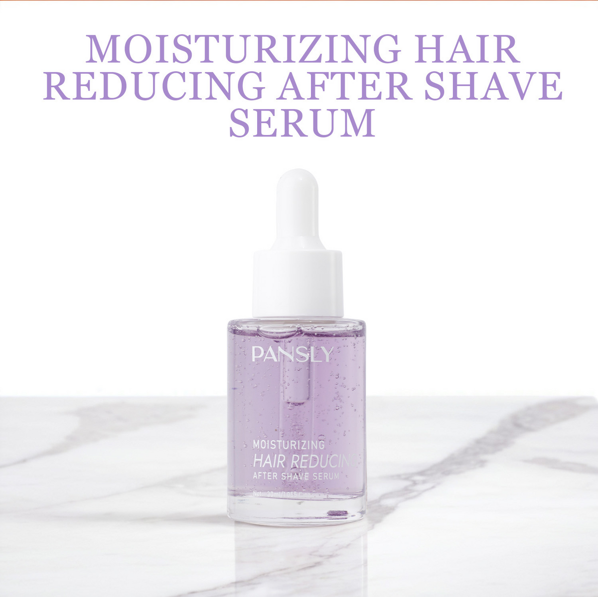PANSLY 2-in-1 Hair Inhibitor & Eyelash Growth Serum – Gentle Hair Suppression & Lash Nourishing Formula | 30ml