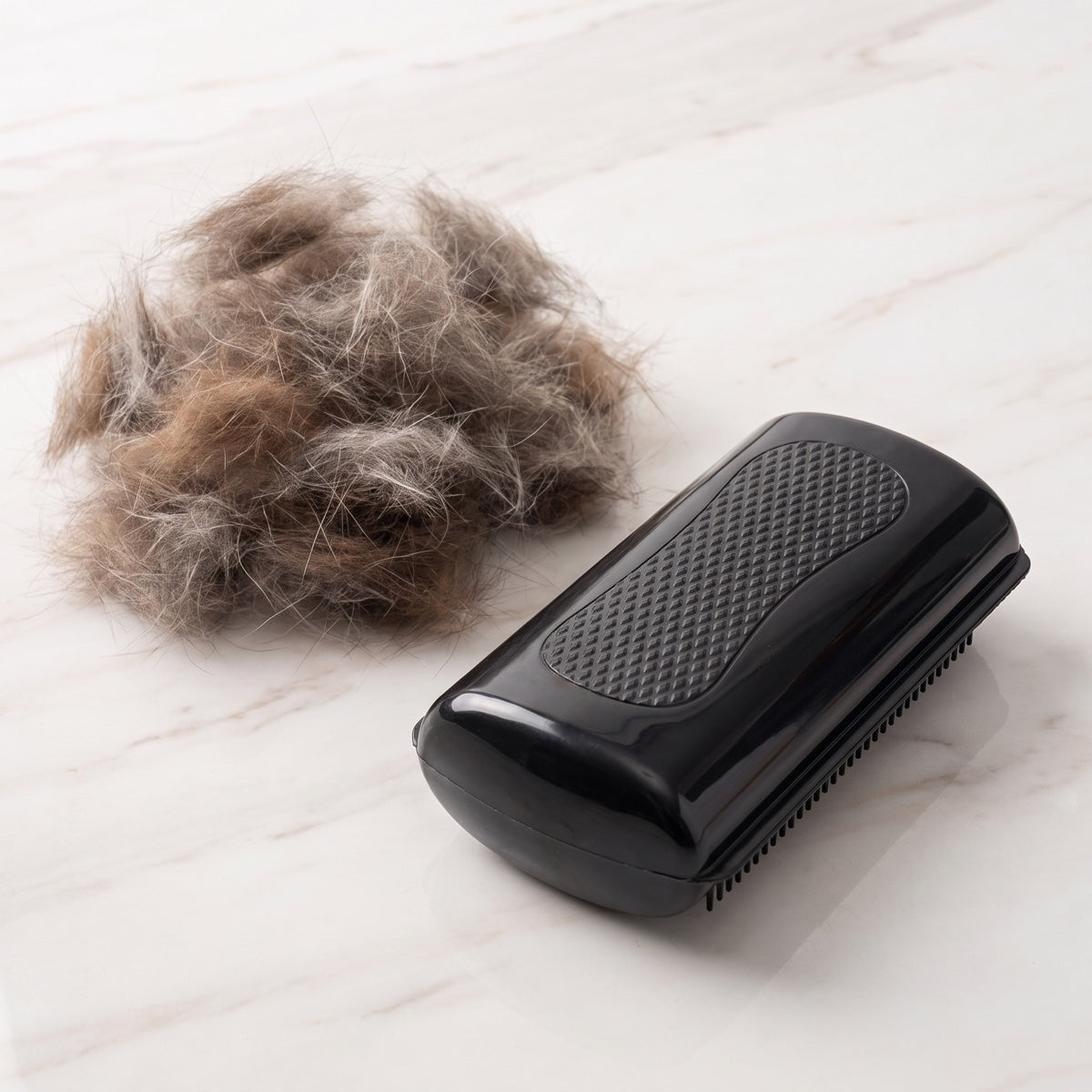 Dual-Sided Pet Grooming Comb – Shedding & Detangling Comb for Horses, Cattle & Large Animals | Ergonomic Grip | Black & Pink